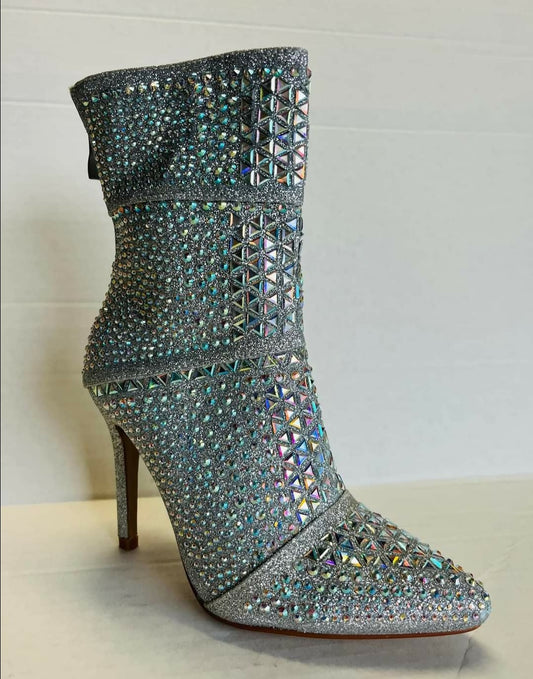 Rhinestones Boots